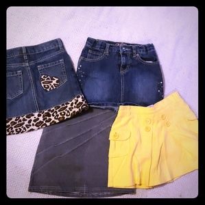 Girls skirt bundle